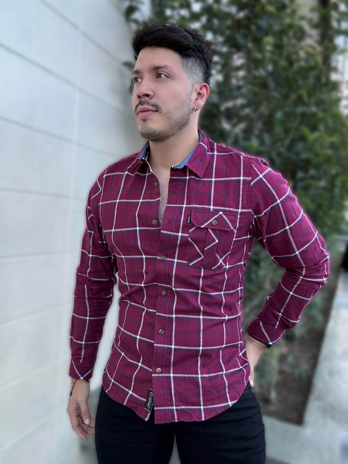 Camisas Tipo Leñador: Fresca, suave y con presencia. 🍃👑