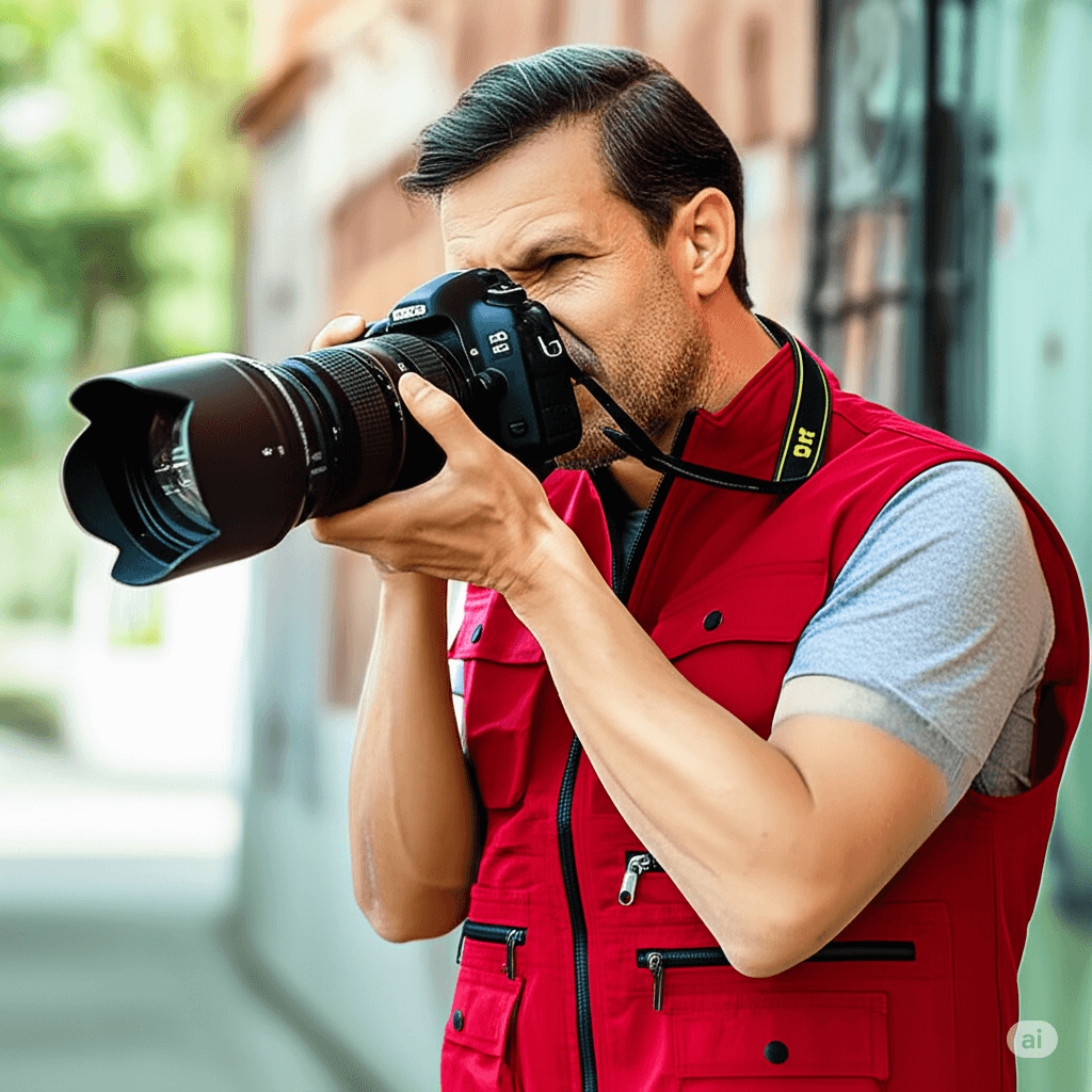 Chaleco Acolchado Tipo Periodista 🧵 Estilo que se queda 🤍