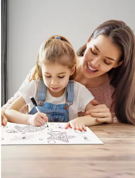 Mural Creativo Infantil: 📵✨Menos pantallas. Más imaginación🎨🧠