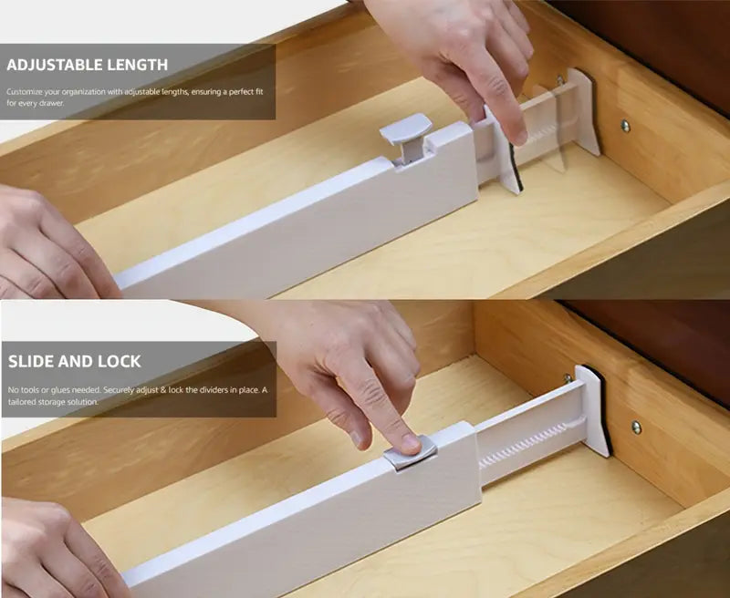 Organizador y Separador de Cajones: Todo tiene su lugar ahora ✅🔍