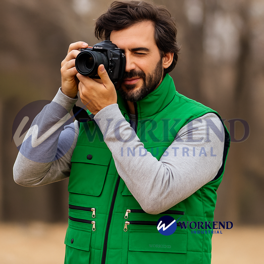 Chaleco Acolchado Tipo Periodista