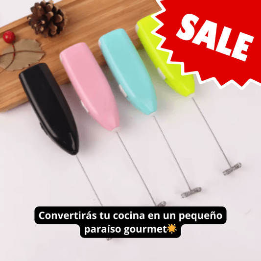 Batidor Electrico Portatil: Pequeño, potente y necesario 💥🔋