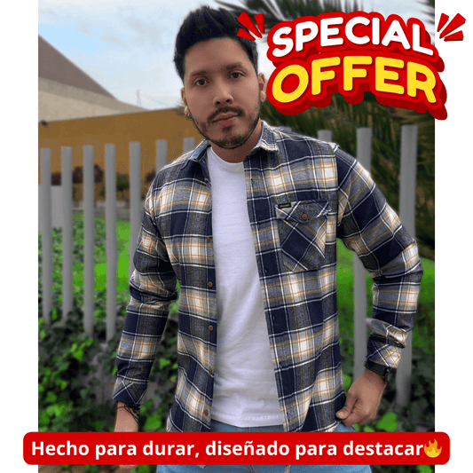 Camisas Tipo Leñador: Fresca, suave y con presencia. 🍃👑