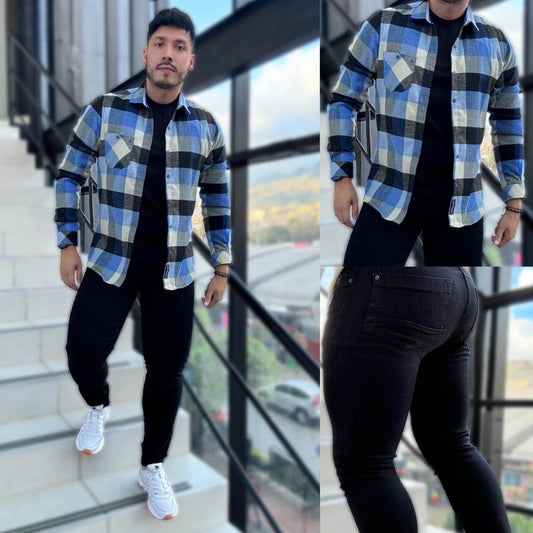 Camisas Tipo Leñador: Fresca, suave y con presencia. 🍃👑