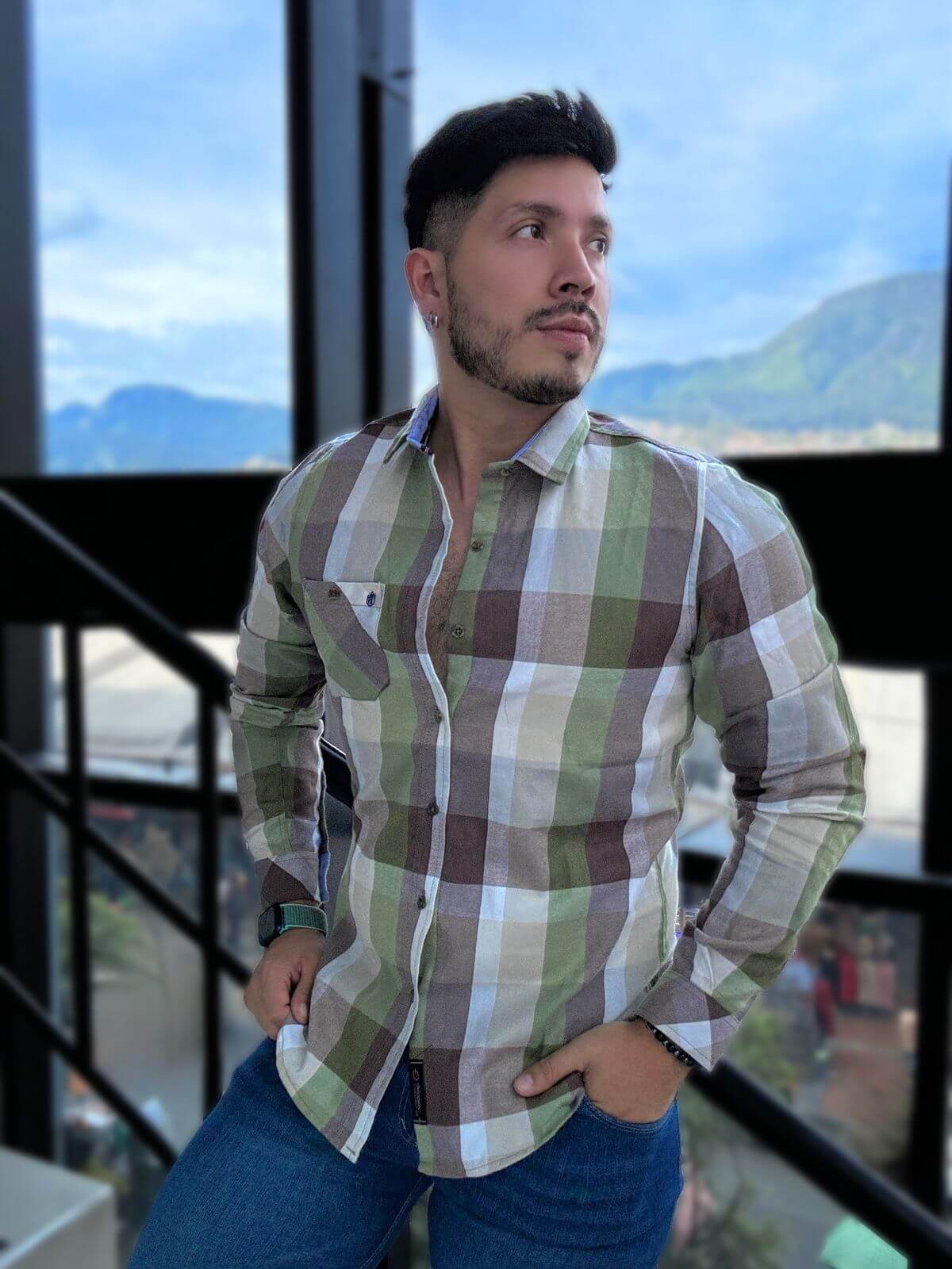 Camisas Tipo Leñador: Fresca, suave y con presencia. 🍃👑