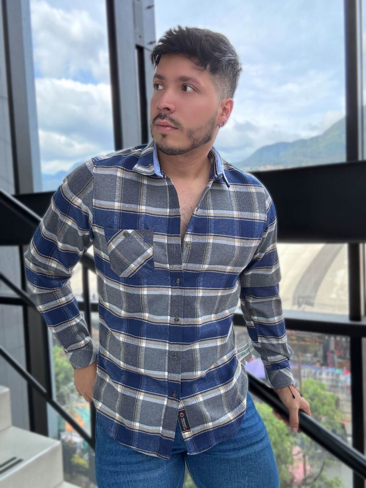 Camisas Tipo Leñador: Fresca, suave y con presencia. 🍃👑