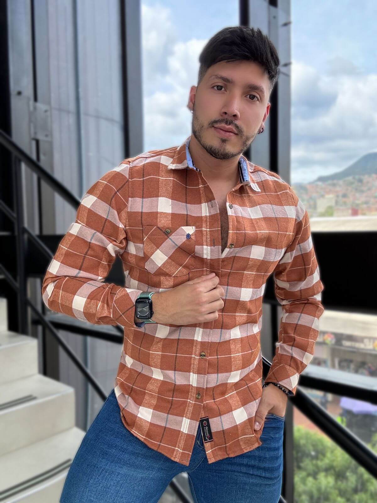 Camisas Tipo Leñador: Fresca, suave y con presencia. 🍃👑