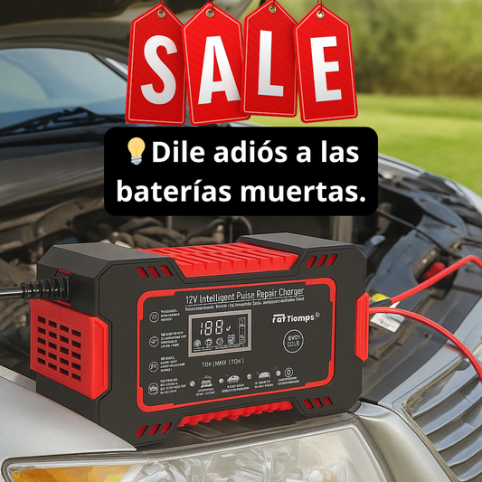 Enusic™ SmartRevive 12V – Carga y repara tu batería al instante⚡