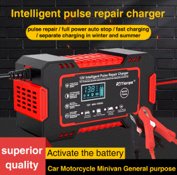 Enusic™ SmartRevive 12V – Carga y repara tu batería al instante⚡