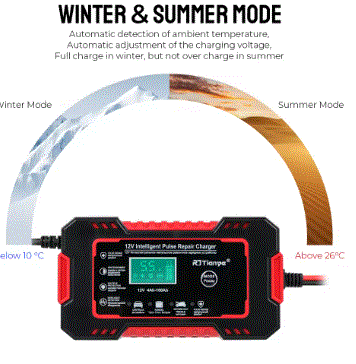 Enusic™ SmartRevive 12V – Carga y repara tu batería al instante⚡