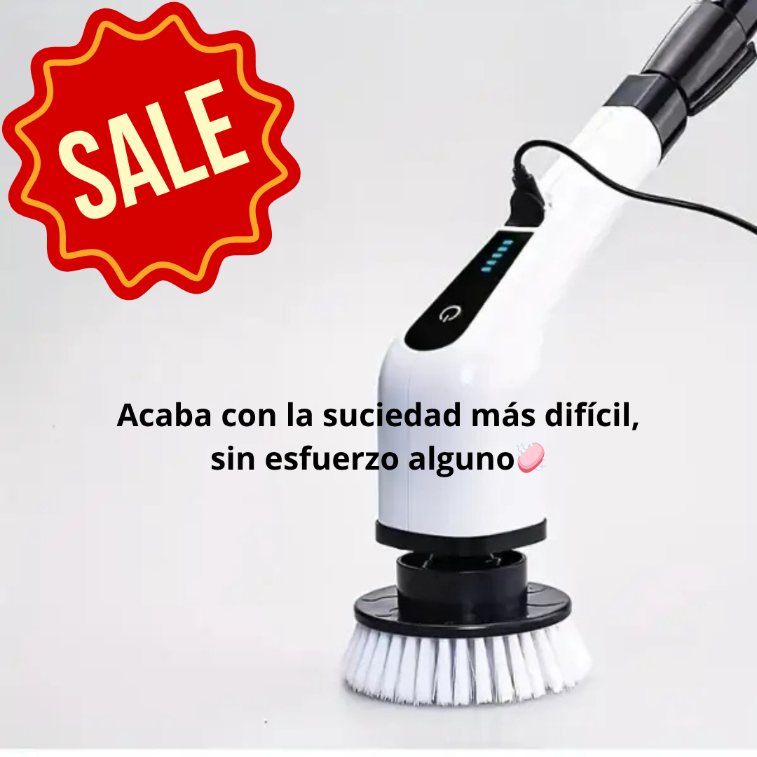 Cepillo Electrico Multiuso 9 en 1: ✨¡Limpia más, esfuerzate menos! 🔥🧽🚀