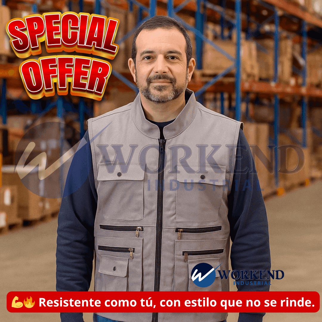 Chaleco Dril Tipo Periodista: Diseñado para aguantarlo todo 💥🧵