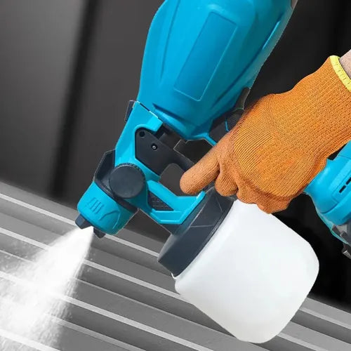 Pistola de Pintar Inalámbrica Portátil con Doble Batería