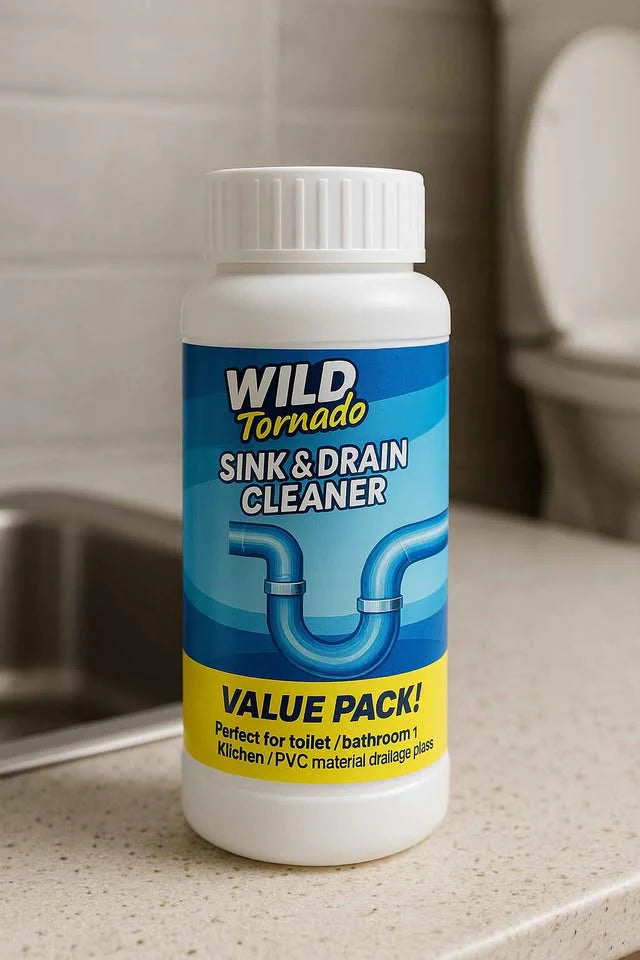 Destapa Cañerias Wild Tornado: 🧪Actúa rápido. Limpia profundo