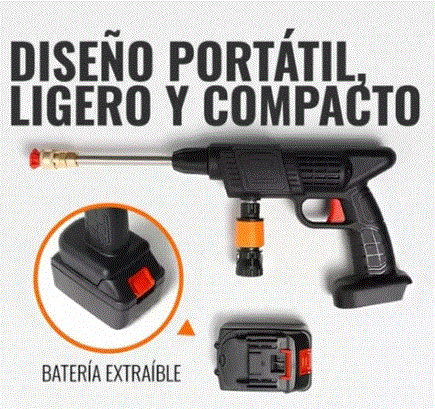 Hidrolavadora Portatil: Más brillo, menos esfuerzo 💦✨