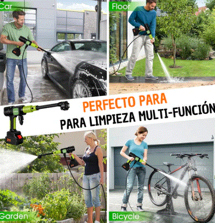 Hidrolavadora Portatil: Más brillo, menos esfuerzo 💦✨