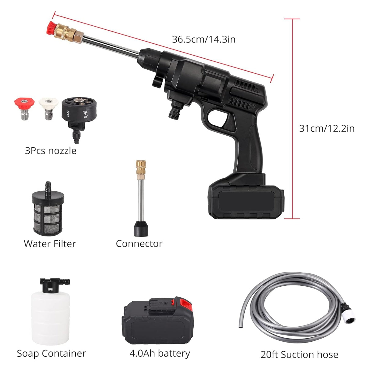 Hidrolavadora Portatil: Más brillo, menos esfuerzo 💦✨