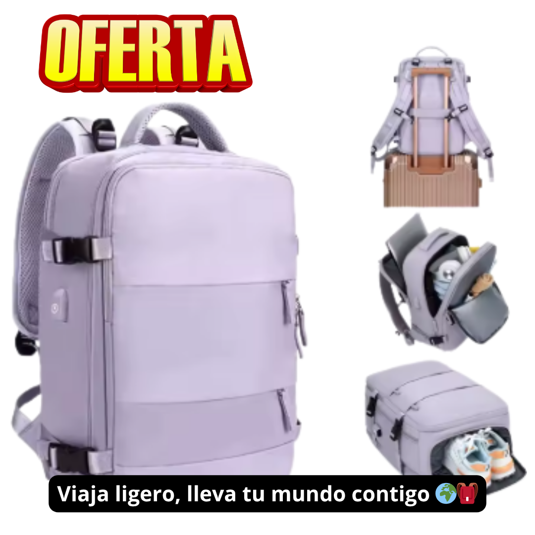 Maleta Viajera Todo en Uno: ✈️Todo lo que necesitas, en una sola mochila🎒