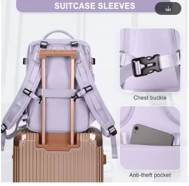 Maleta Viajera Todo en Uno: ✈️Todo lo que necesitas, en una sola mochila🎒