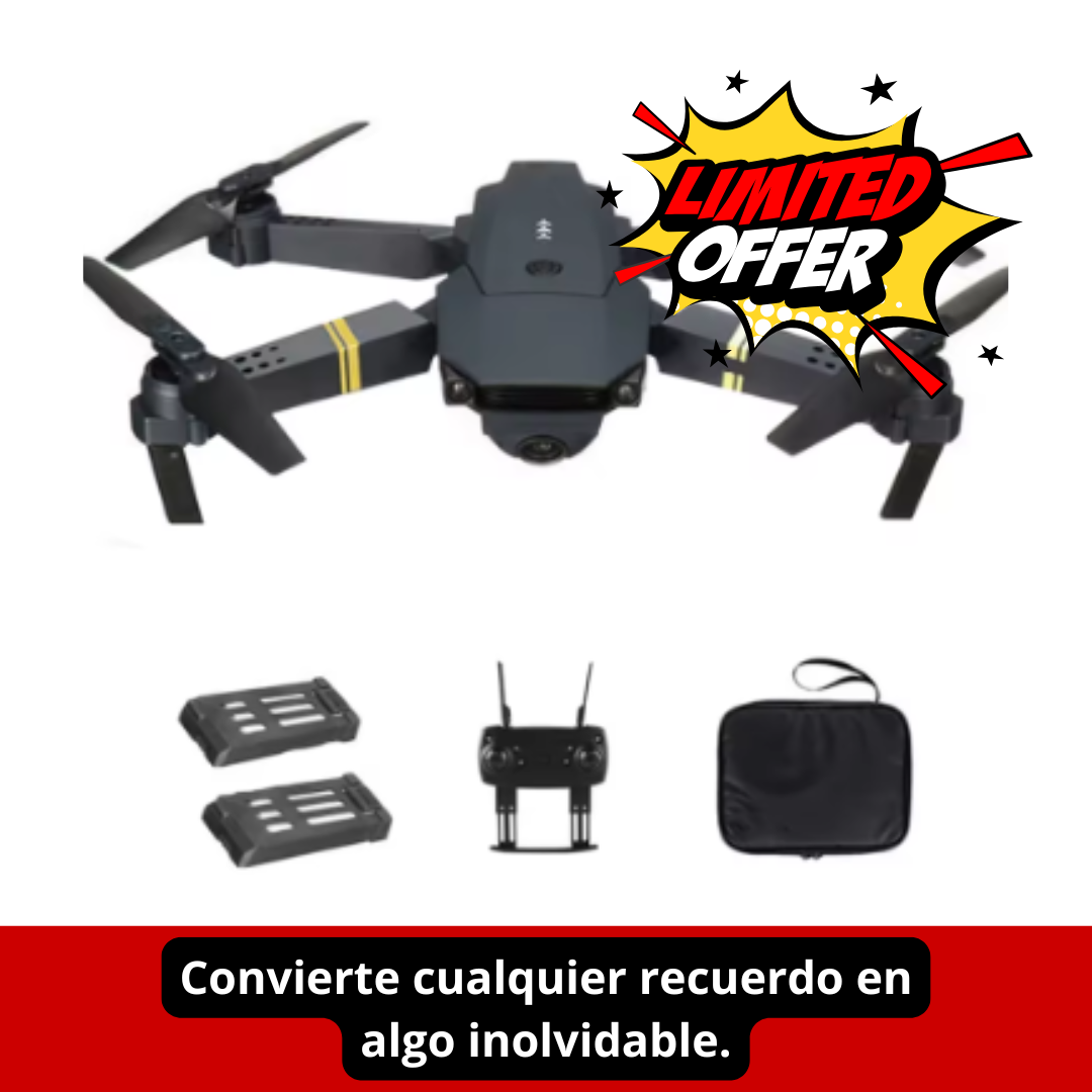 Mini Dron SkyPro: Graba tu vida desde el aire🛫📷