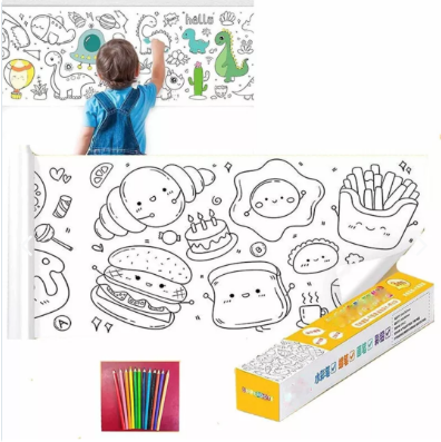 Mural Creativo Infantil: 📵✨Menos pantallas. Más imaginación🎨🧠