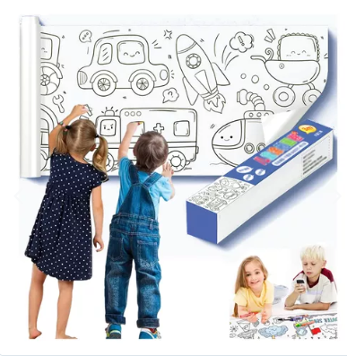 Mural Creativo Infantil: 📵✨Menos pantallas. Más imaginación🎨🧠