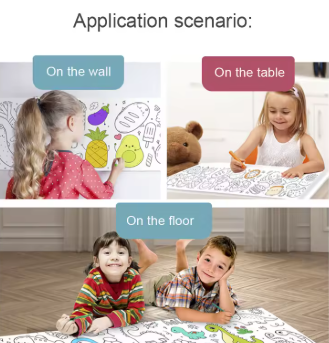 Mural Creativo Infantil: 📵✨Menos pantallas. Más imaginación🎨🧠