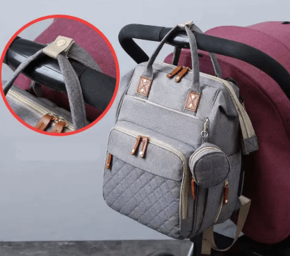 Pañalera Plegable Multifuncional: Tu bebé descansa. Tú disfrutas. 😌👶✨