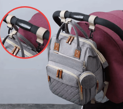 Pañalera Plegable Multifuncional: Tu bebé descansa. Tú disfrutas. 😌👶✨