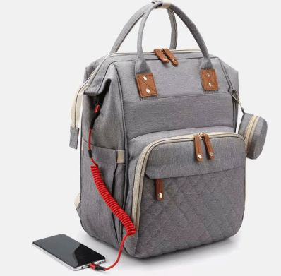 Pañalera Plegable Multifuncional: Tu bebé descansa. Tú disfrutas. 😌👶✨