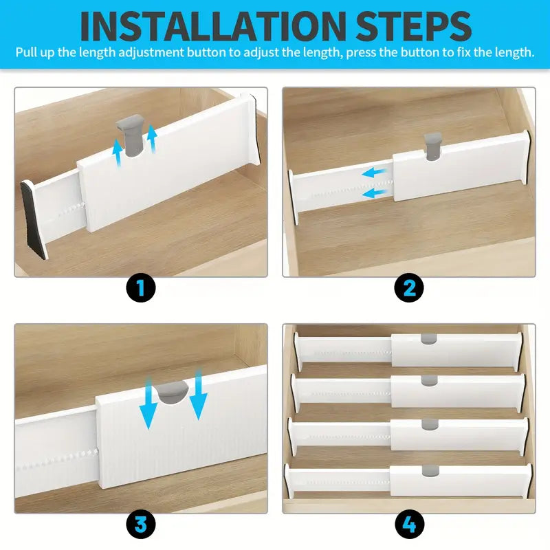 Organizador y Separador de Cajones: Todo tiene su lugar ahora ✅🔍