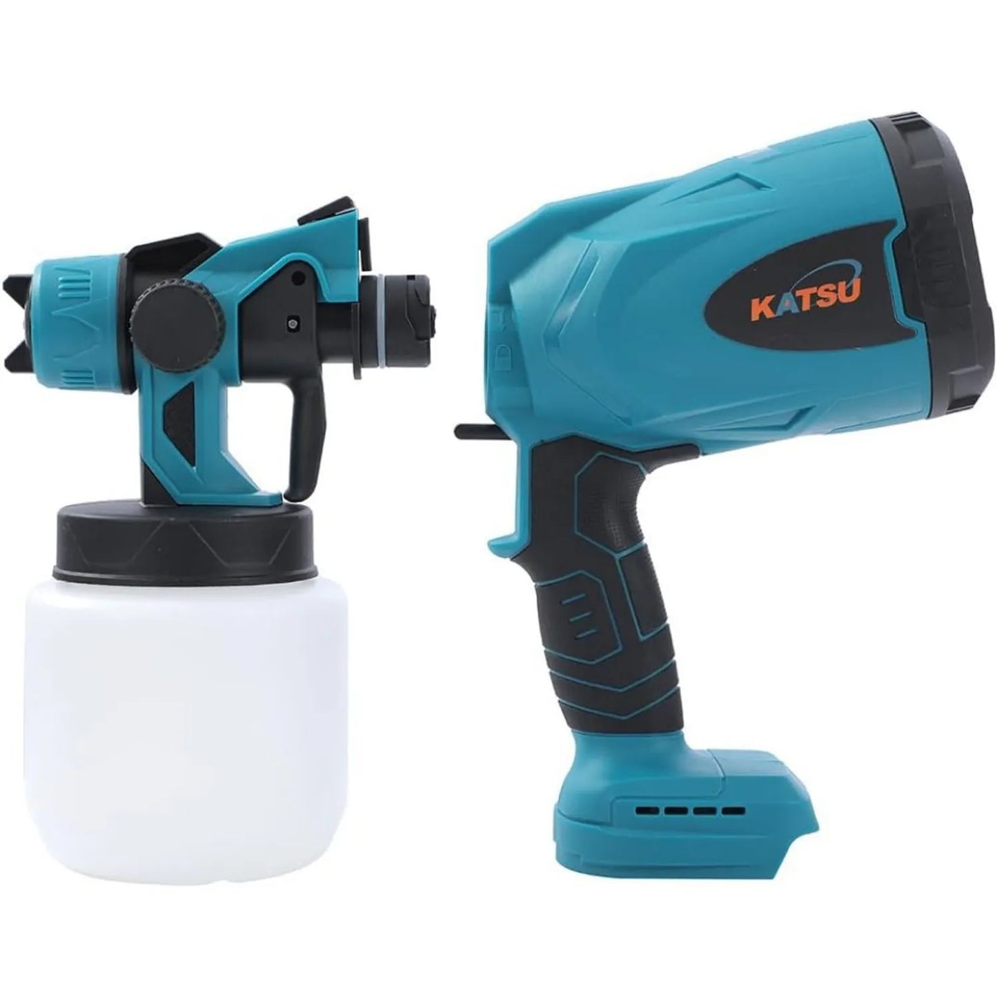 Pistola de Pintar Inalámbrica Portátil con Doble Batería